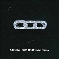 Odd Fellow-Brosche Strass